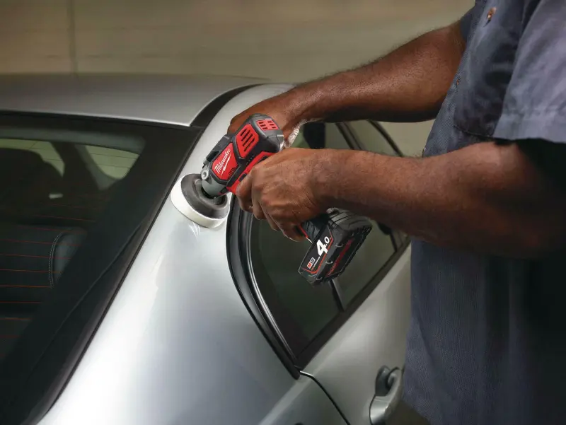 Aku leštička Milwaukee M12 BPS-0, leštící bruska 50-76 mm, bez aku, 4933447791 (MI4933447791)